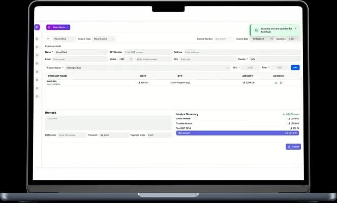 Invoice-Led Transaction